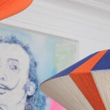 Suspension the Electric Blue Orange Celestial