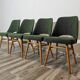 Dining Chairs by Radomir Hoffman for Ton, 1950s, Set of 4