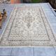 Beige Anatolian Oushak Rug sku v766