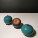 Soliflores vases by ceramist Antonio Lampecco