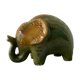 Green Rimini ceramic elephant, Aldo Londi for Bitossi, 1960
