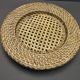 Circular tray canné
