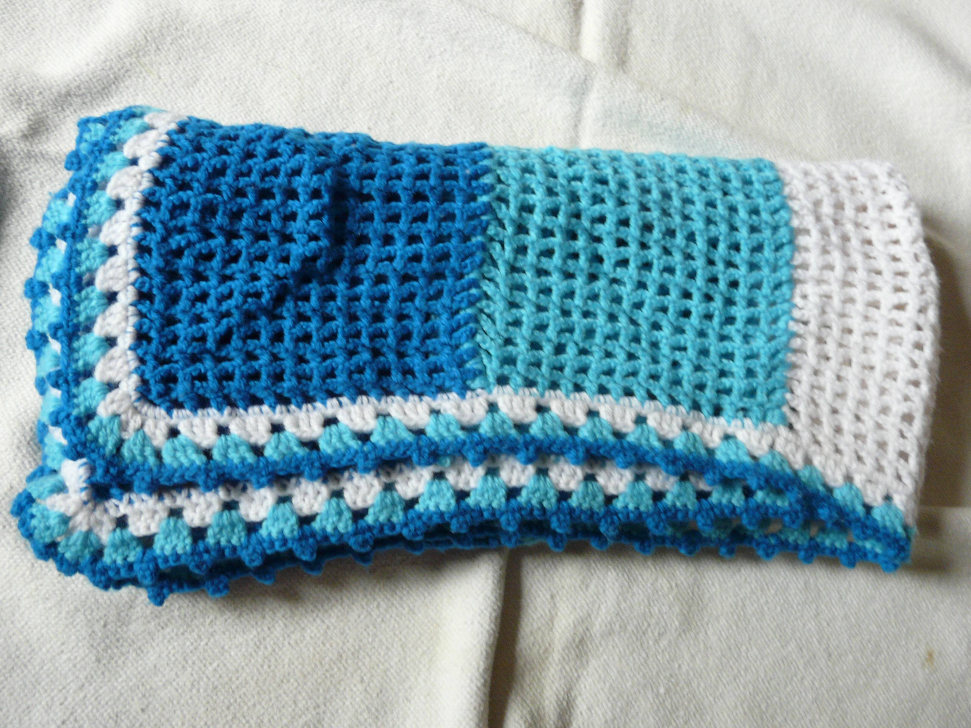 Crochet baby blanket 81X81