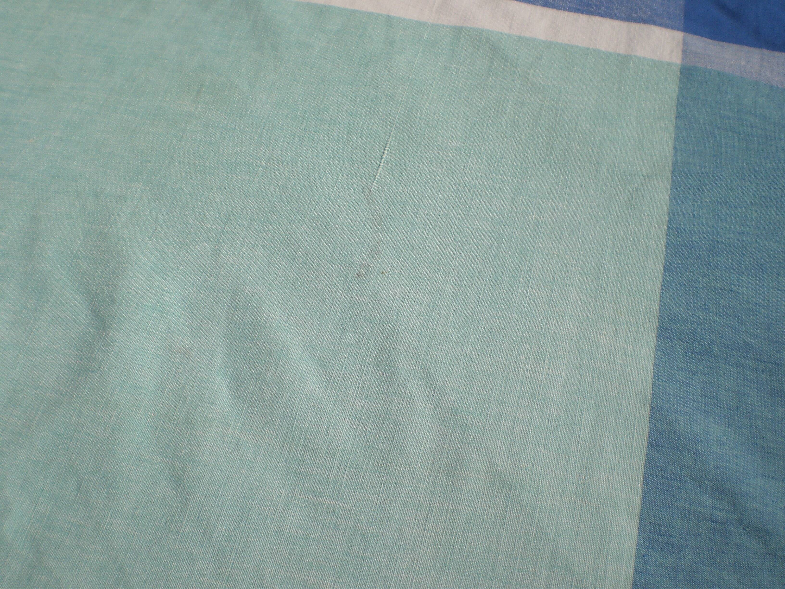 Vintage cotton square table cloth 60-70s