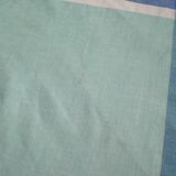 Nappe carrée coton vintage années 60-70