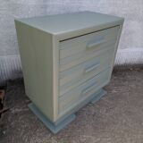 Commode vintage peinte