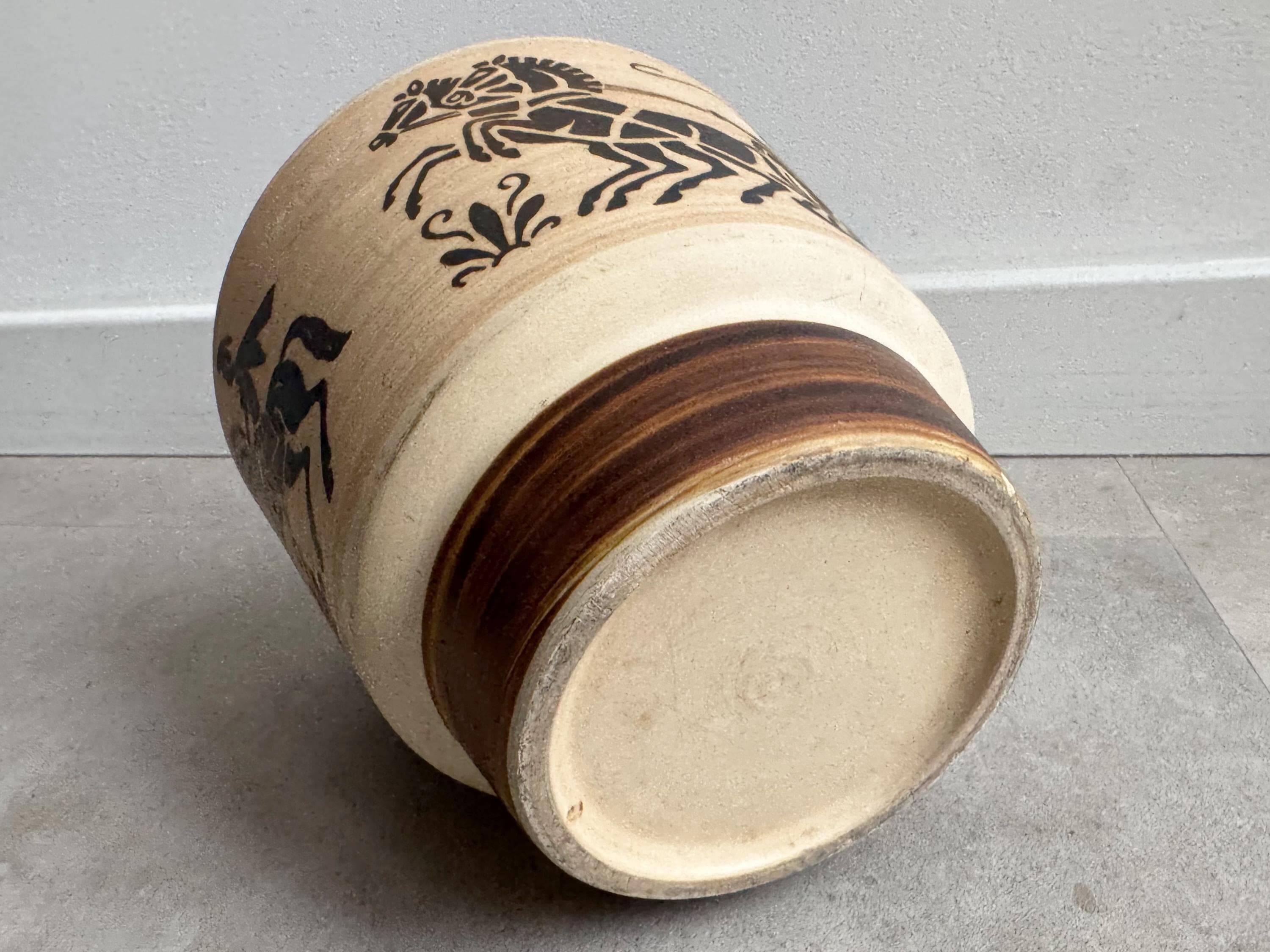 Vintage German Uebelacker ceramic planter - jagerfly