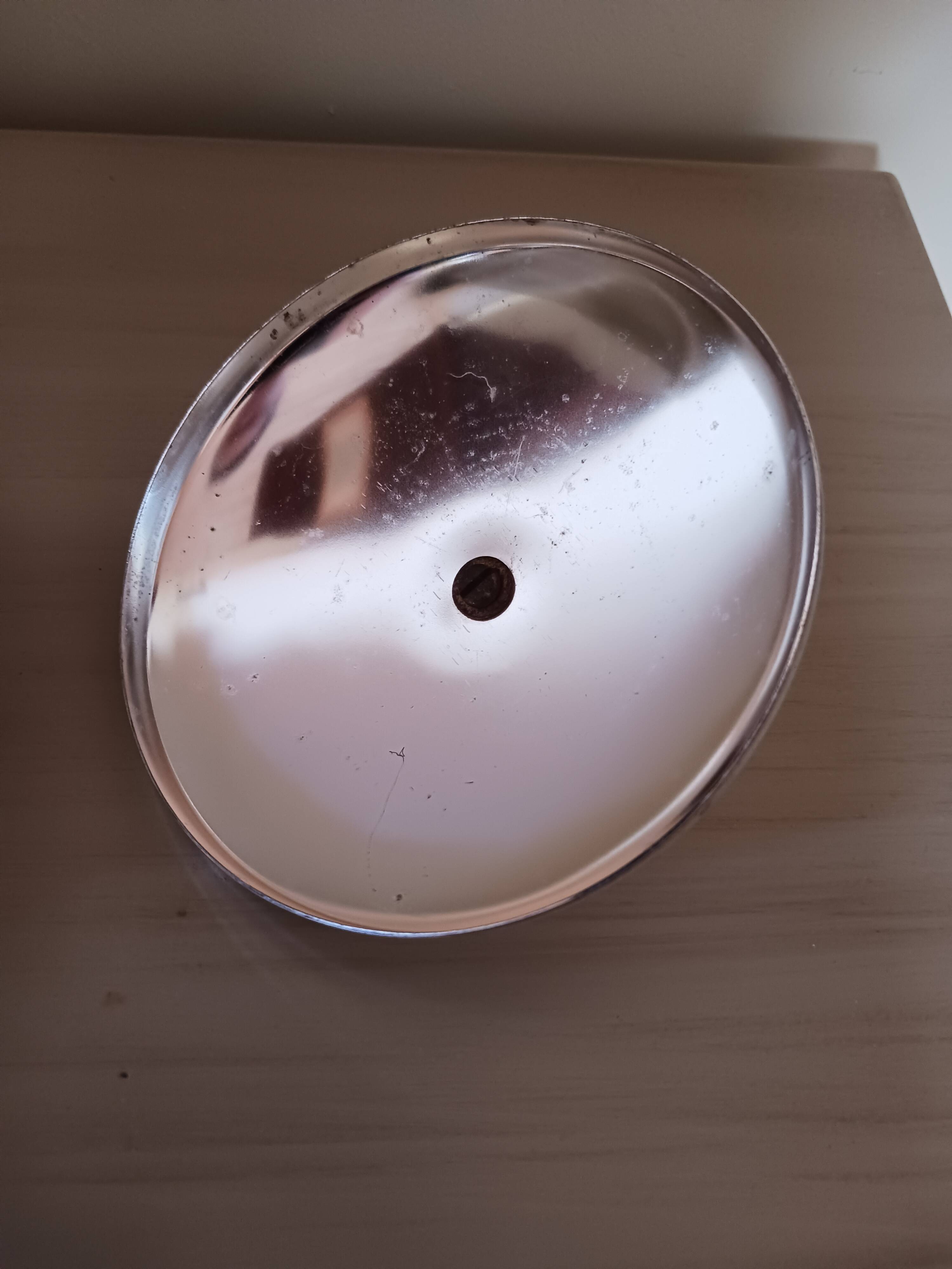Seau à glace en métal, années 70 .