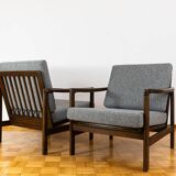 Pair of mid century armchairs "b7522 " by zenon bączyk, poland, 1960's