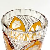Crystal vase, Julia Glassworks, 1960s