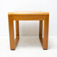 Table basse beechwood Tchécoslovaquie années 1970