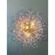 Contemporary Blue “Selle” Murano Glass Chandelier