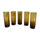 Large bubbled vintage glasses