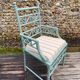 Vintage winter garden armchair 1970.