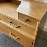 Coiffeuse en chêne du milieu des années 1950 par E. Gomme / G Plan