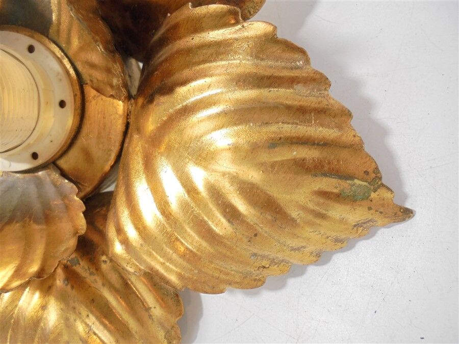 Masca golden flower wall lamp