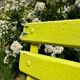 Two old folding garden chairs