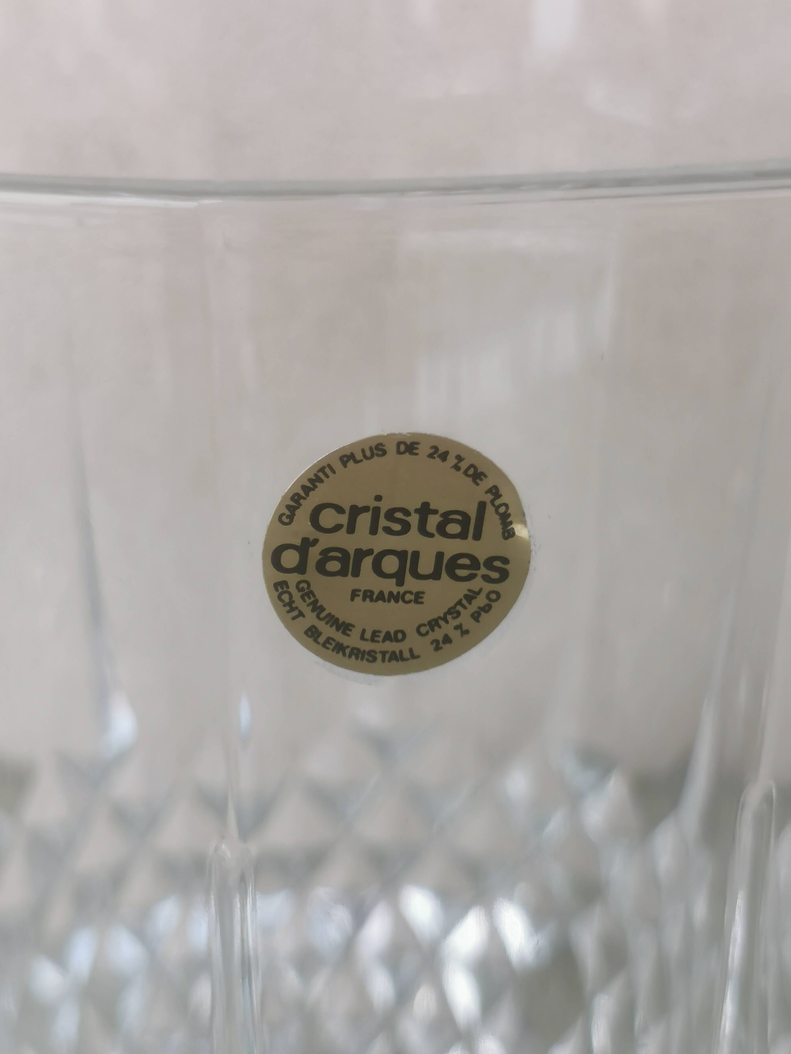 Seau à champagne Cristal d'Arques