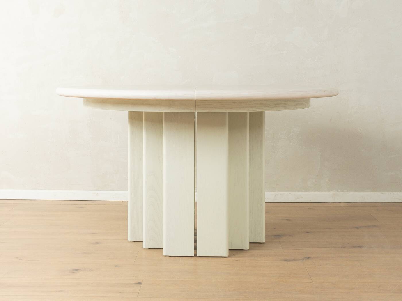 Postmodern dining table by COR, 1980s, extendable, solid cherry wood