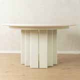 Postmodern dining table by COR, 1980s, extendable, solid cherry wood