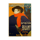 Vintage poster BNF Henri de Toulouse-Lautrec