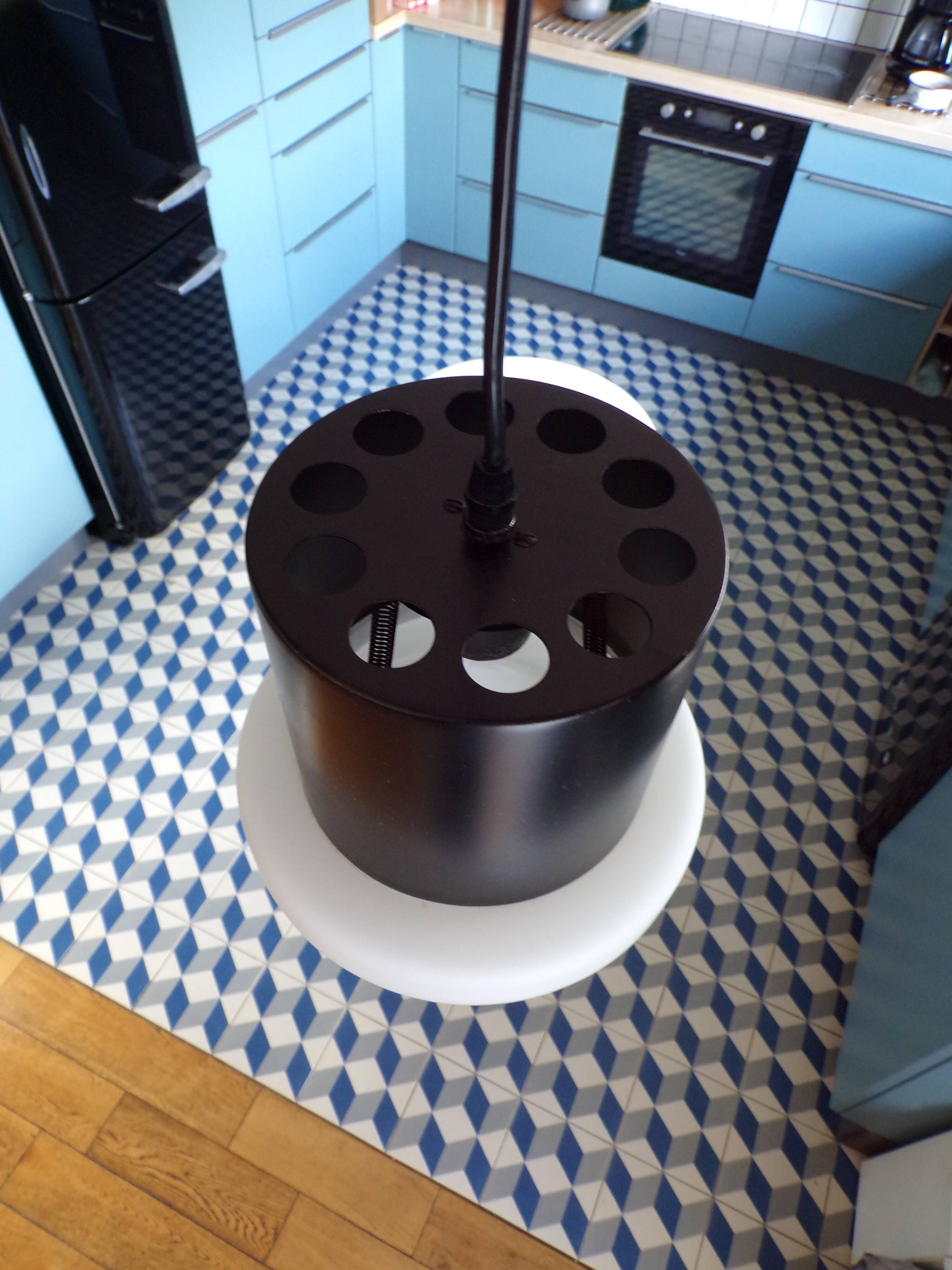 2 Locarno pendant lights by Louis Kalff for Philips