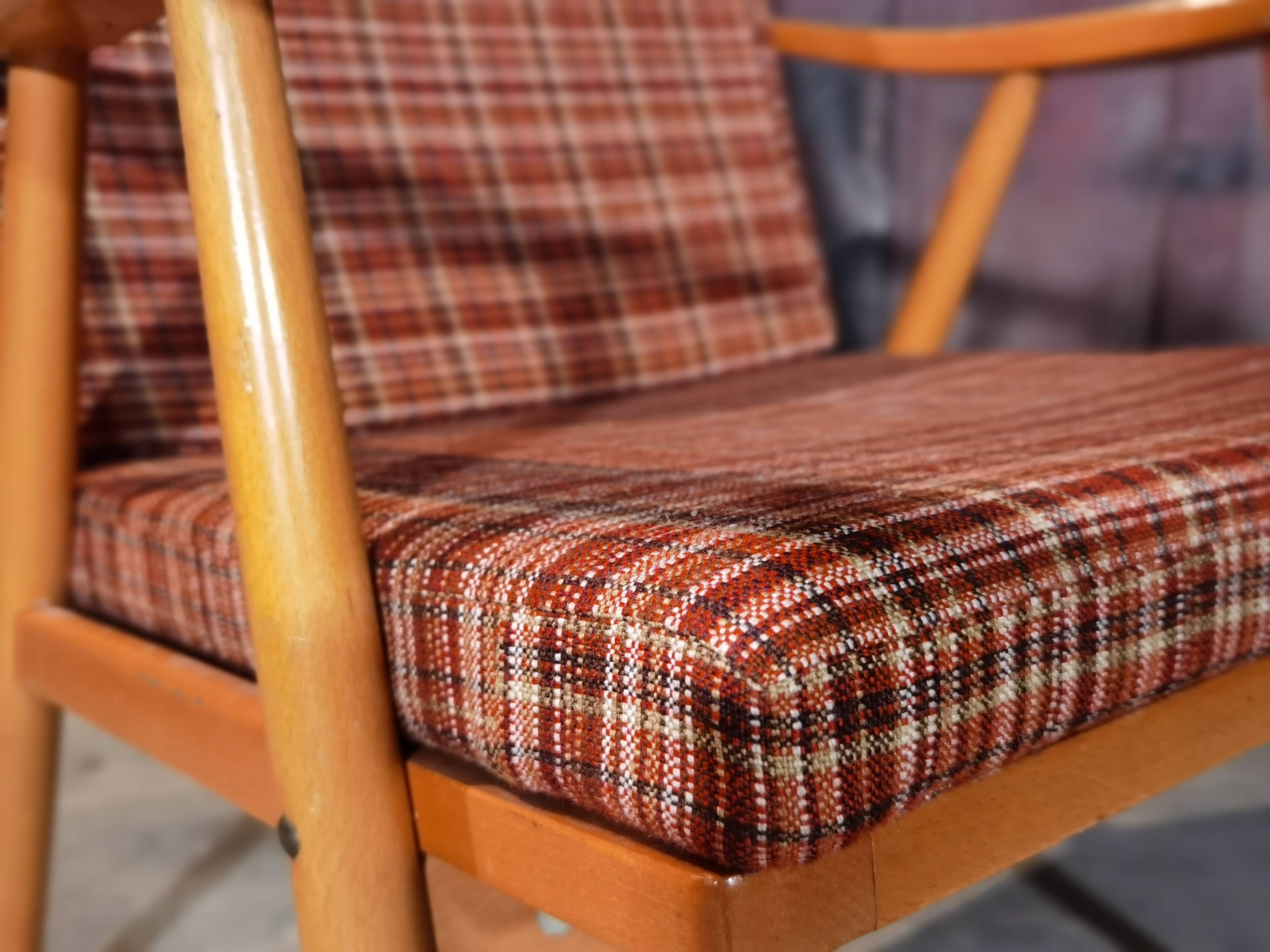Paire de fauteuils Thonet modèle Boomerang