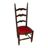 Rustic low chair, child