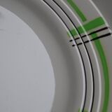 9 Ceranord St Amand checkered flat plates
