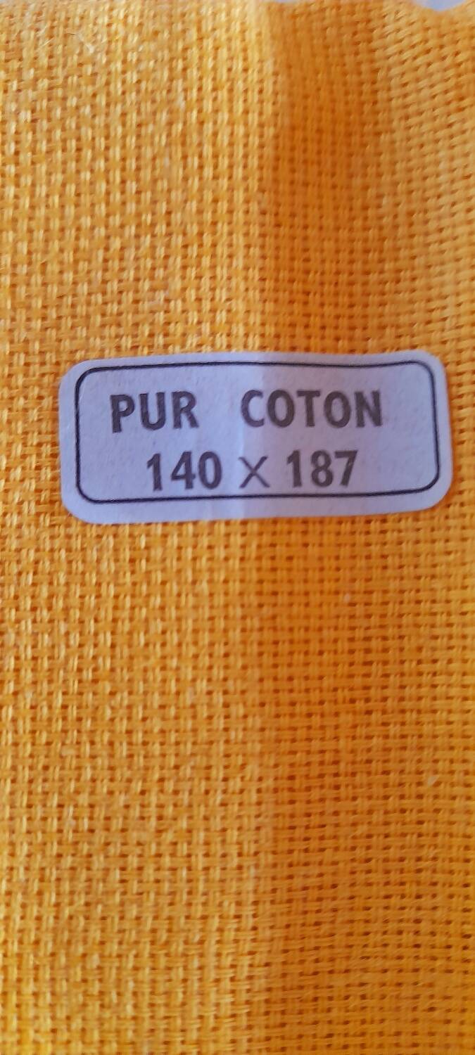 Rectangular checkered tablecloth 60s