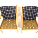 Set de 2 fauteuils "modèle 1788", Hans J Wegner, Fritz Hansen, Danemark, 1970