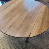 Vintage farmhouse coffee table with flaps
