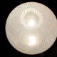 Venini ceiling lamp crystal "tessuto" by Massimo Vignelli '70s