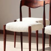 Set of 4 Scandinavian rosewood chairs – Otto Møller style | Vintage