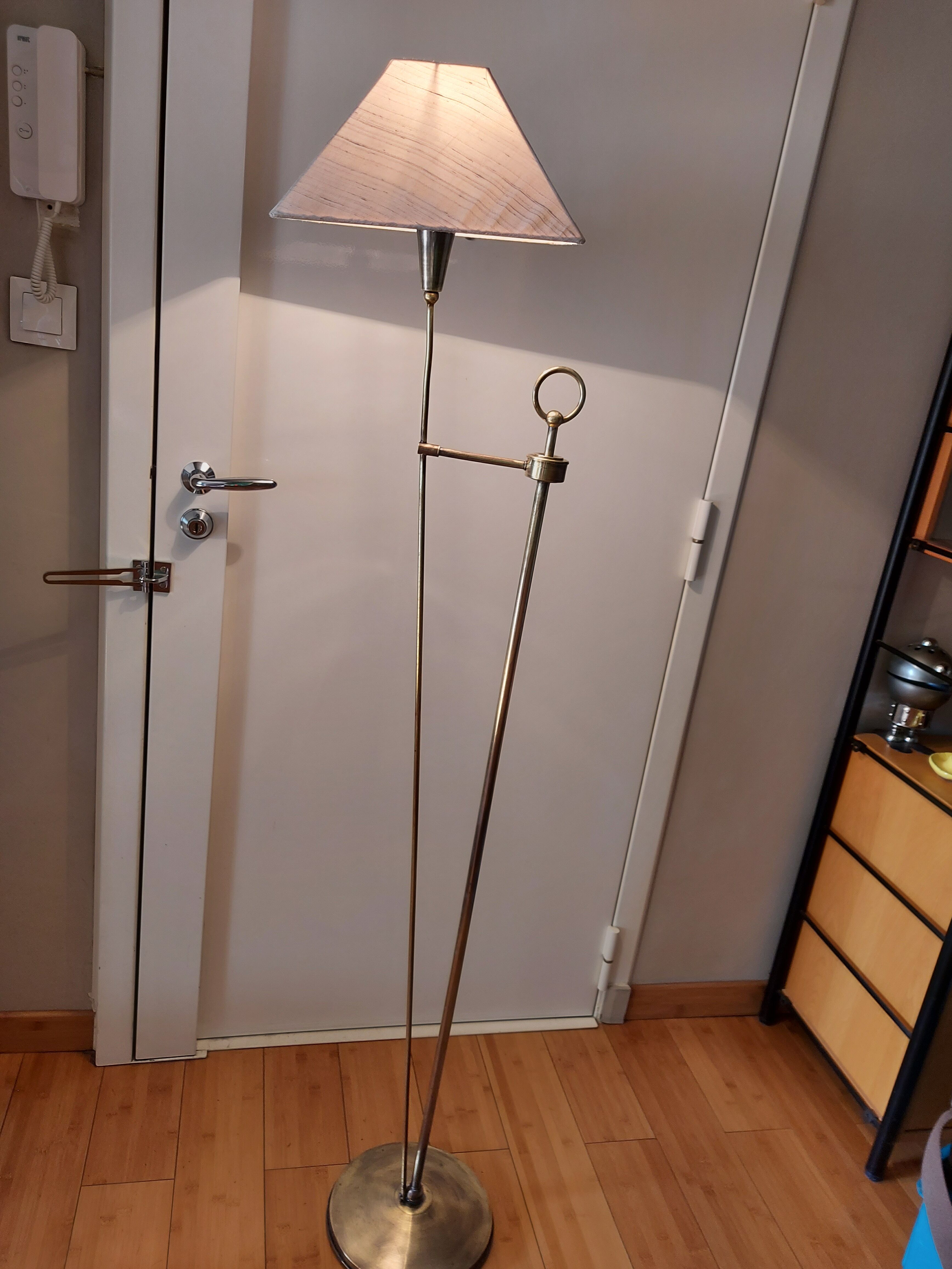 50'S lunel brass lamppost