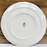 5 dessert plates 22.7 cm Lunéville reverbere model