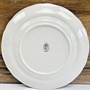 5 assiettes à dessert Lunéville modèle Réverbère
