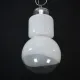 Vintage Mazzega space age chandelier in chrome and murano glass. Italy 1960