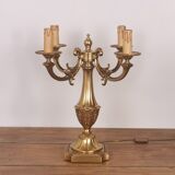 Gilded bronze lamp