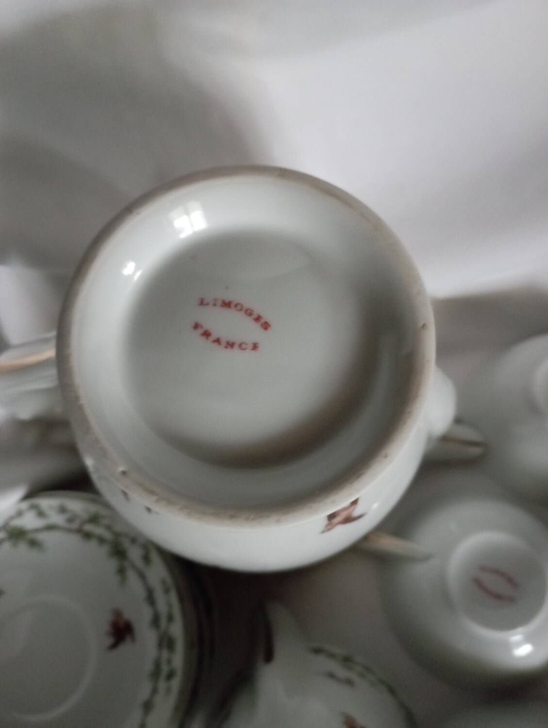 Limoges coffee service