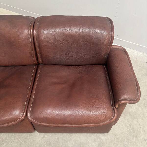 De Sede DS12 3 seat sofa, Switzerland 1970s