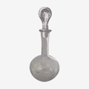 Carafe with glass cap