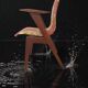 Fauteuil scandinave vintage