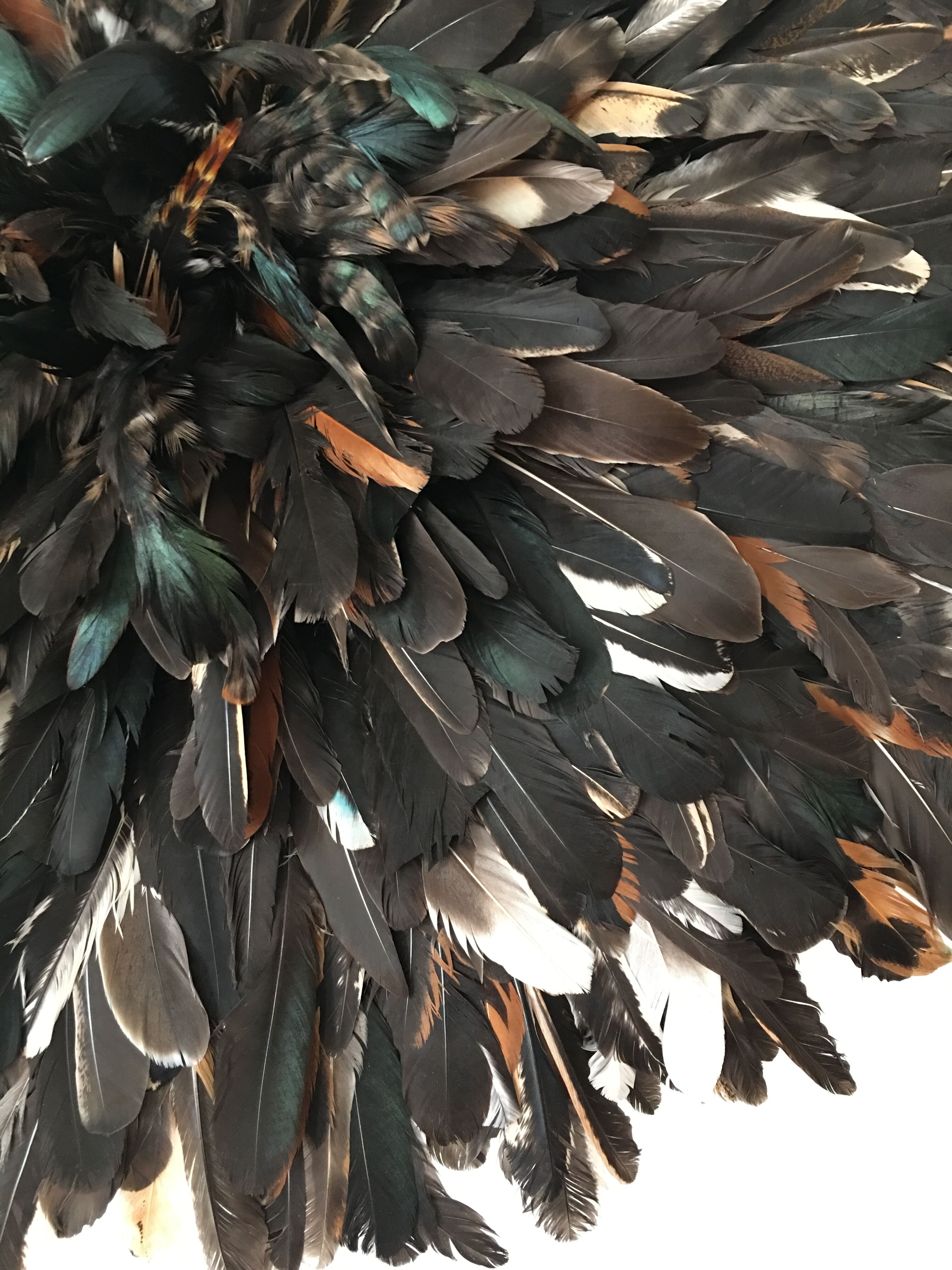 Juju hat black speckled 70 cm