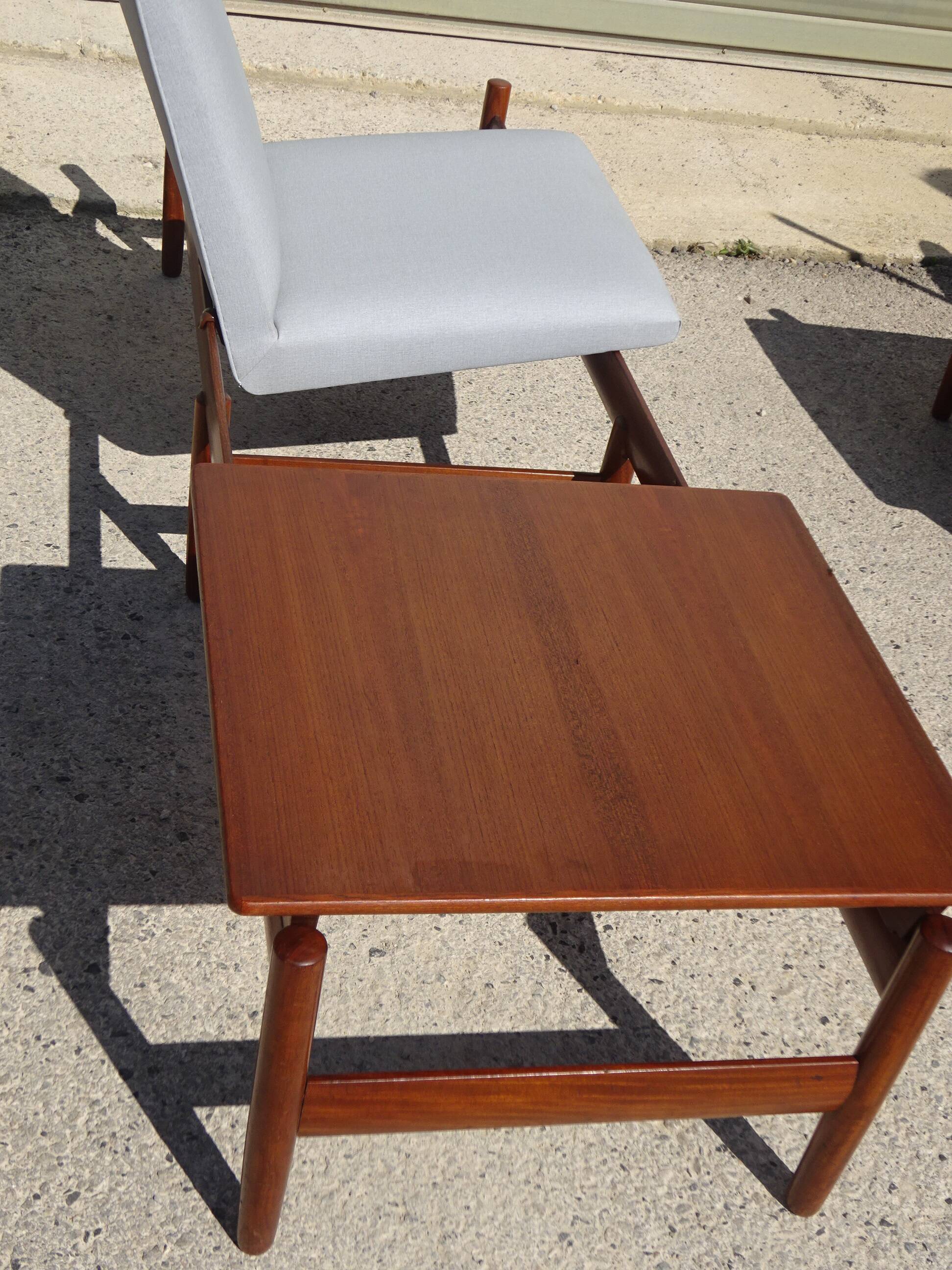 Modular vintage lounge set in teak signed by Karl SØrlie & SØnner.