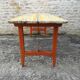 Folding brewery table
