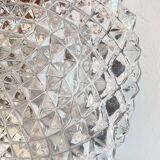 50s semi-crystal ceiling light