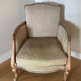 Bergère classique de style Louis XV - Élégance intemporelle