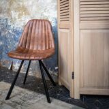 Facelle vinyl chairs - batch of 2