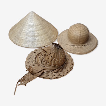 Trio de chapeaux ethniques